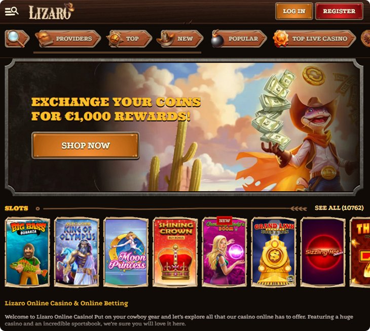 Experience the Thrills of Online Gaming at Lizaro Casino UK